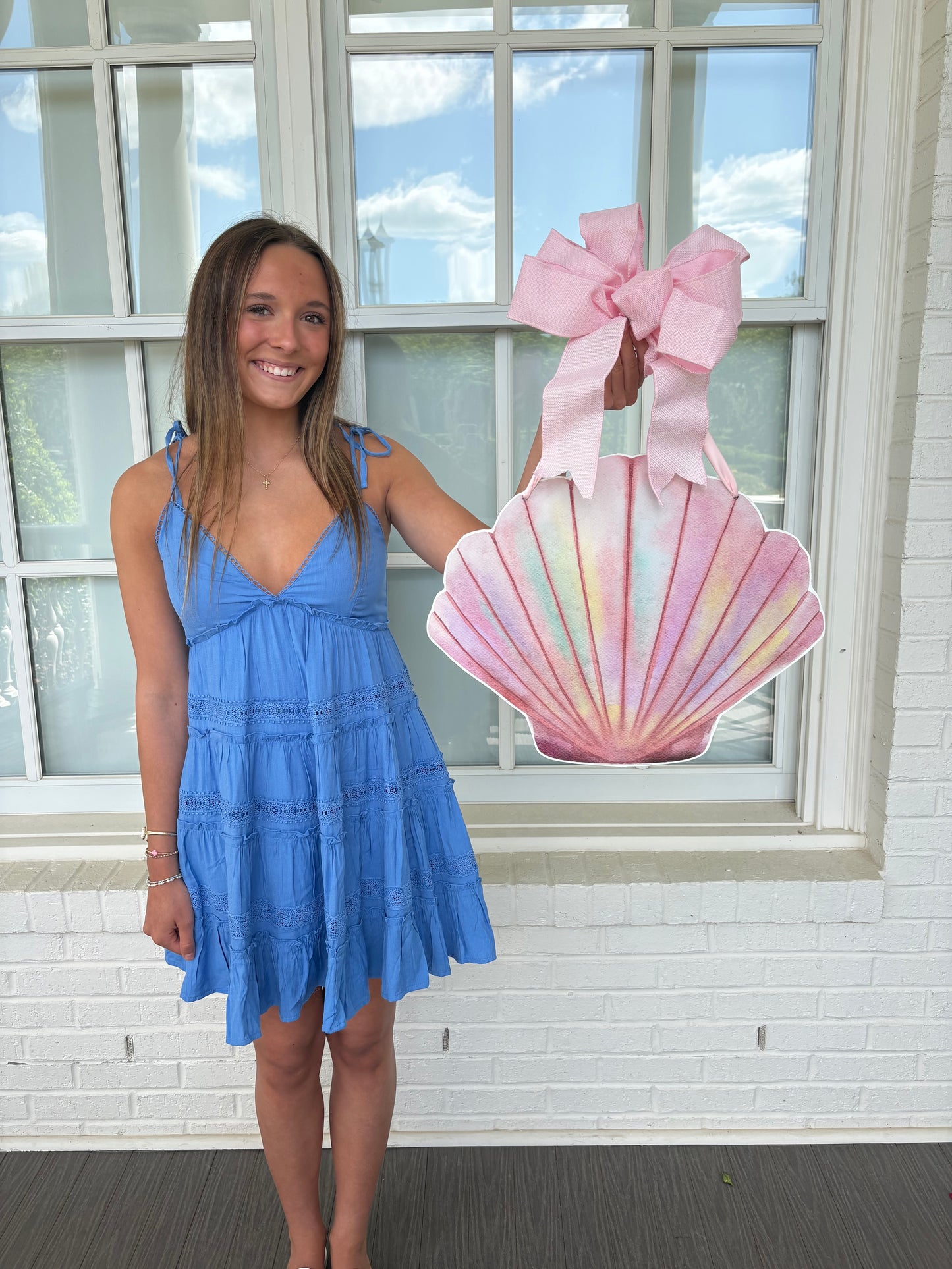 The Summer Seashell Hanger