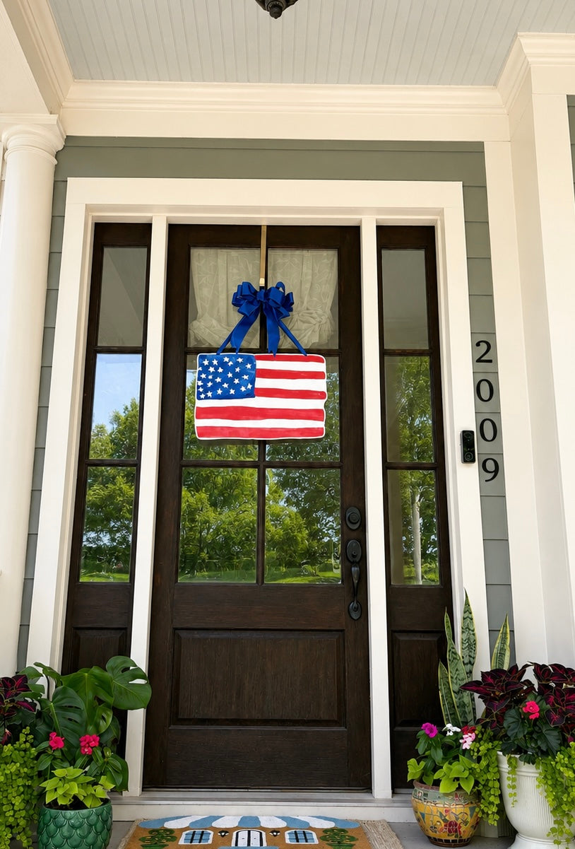 Home of the Brave Flag Hanger