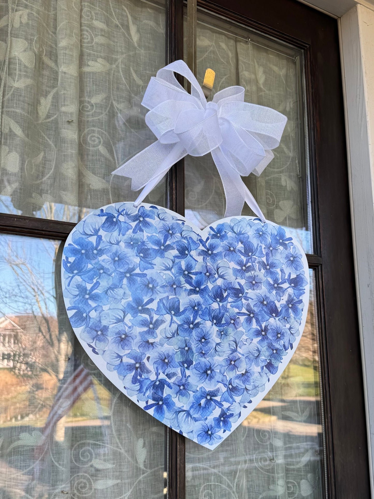 Blue Hydrangea Hanger