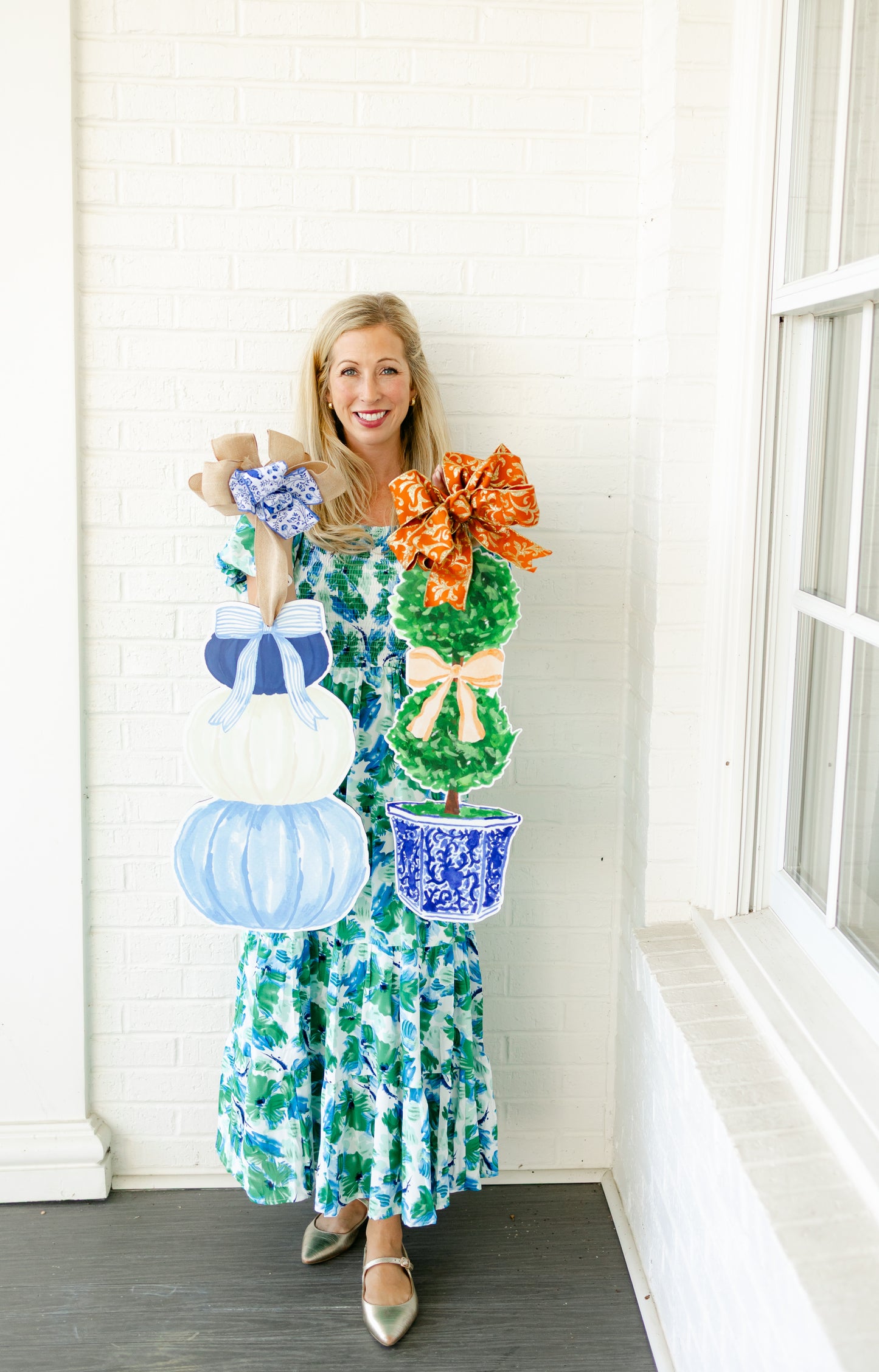 "The Harvest Topiary" Hanger