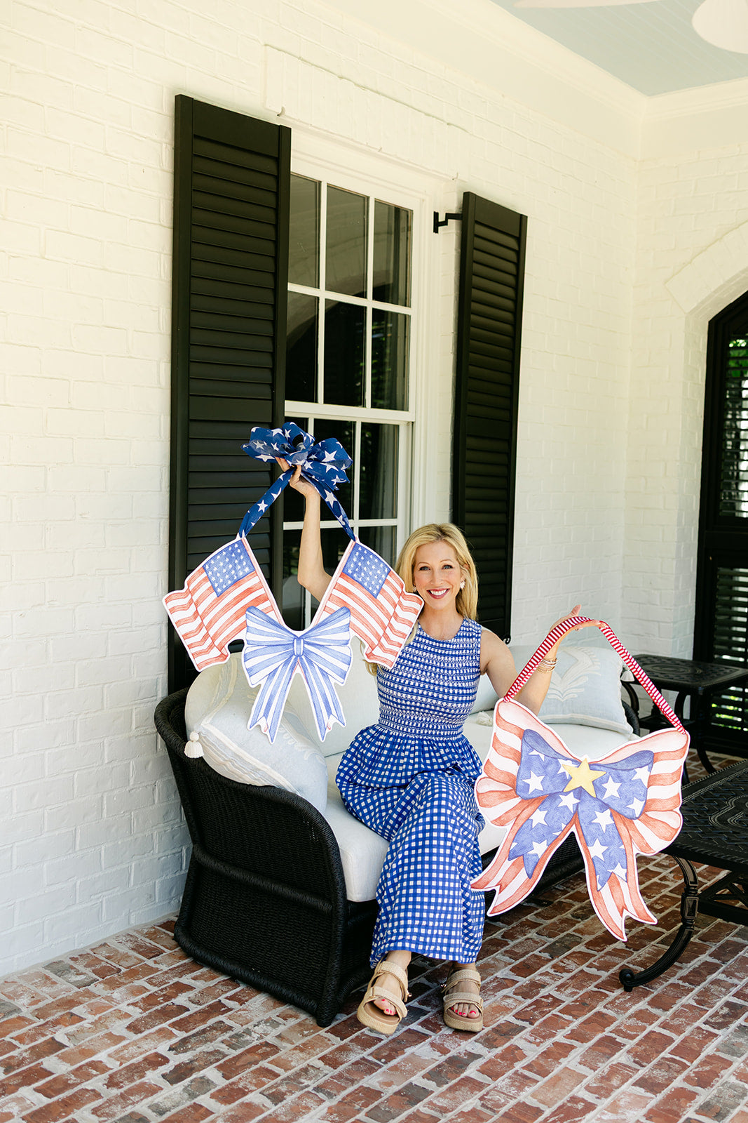 Stars & Stripes Bow Hanger