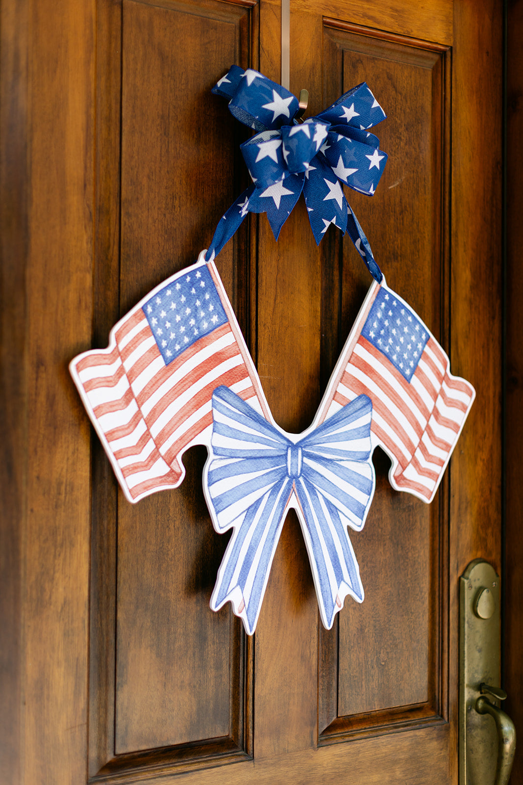 Crossed Flags Hanger