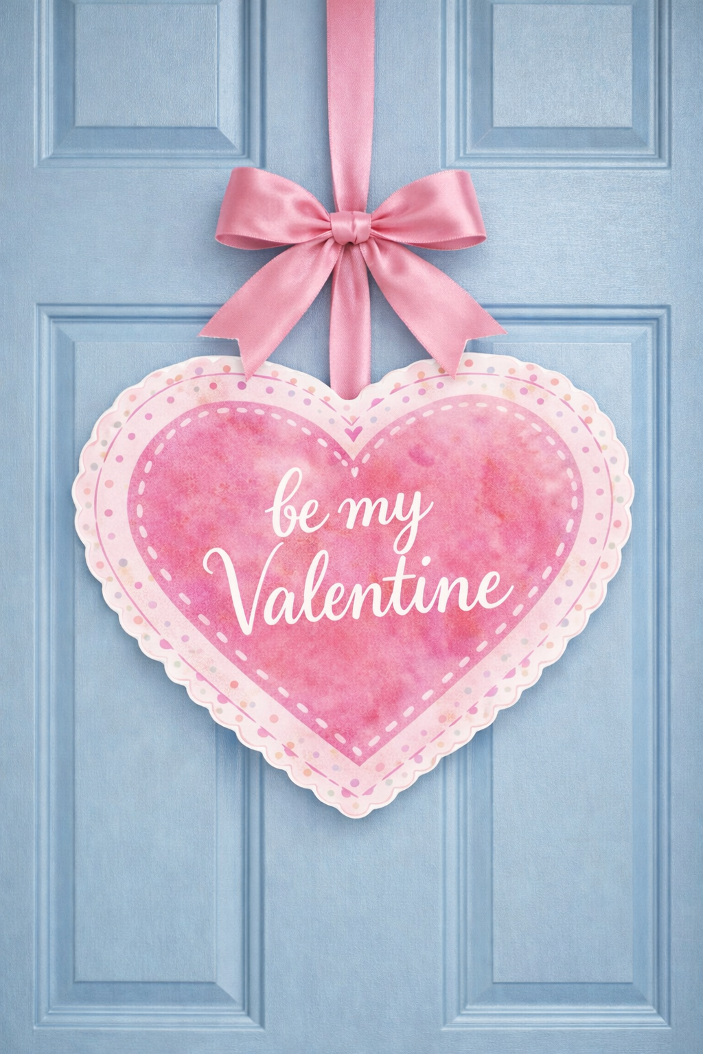 Be My Valentine Heart Hanger