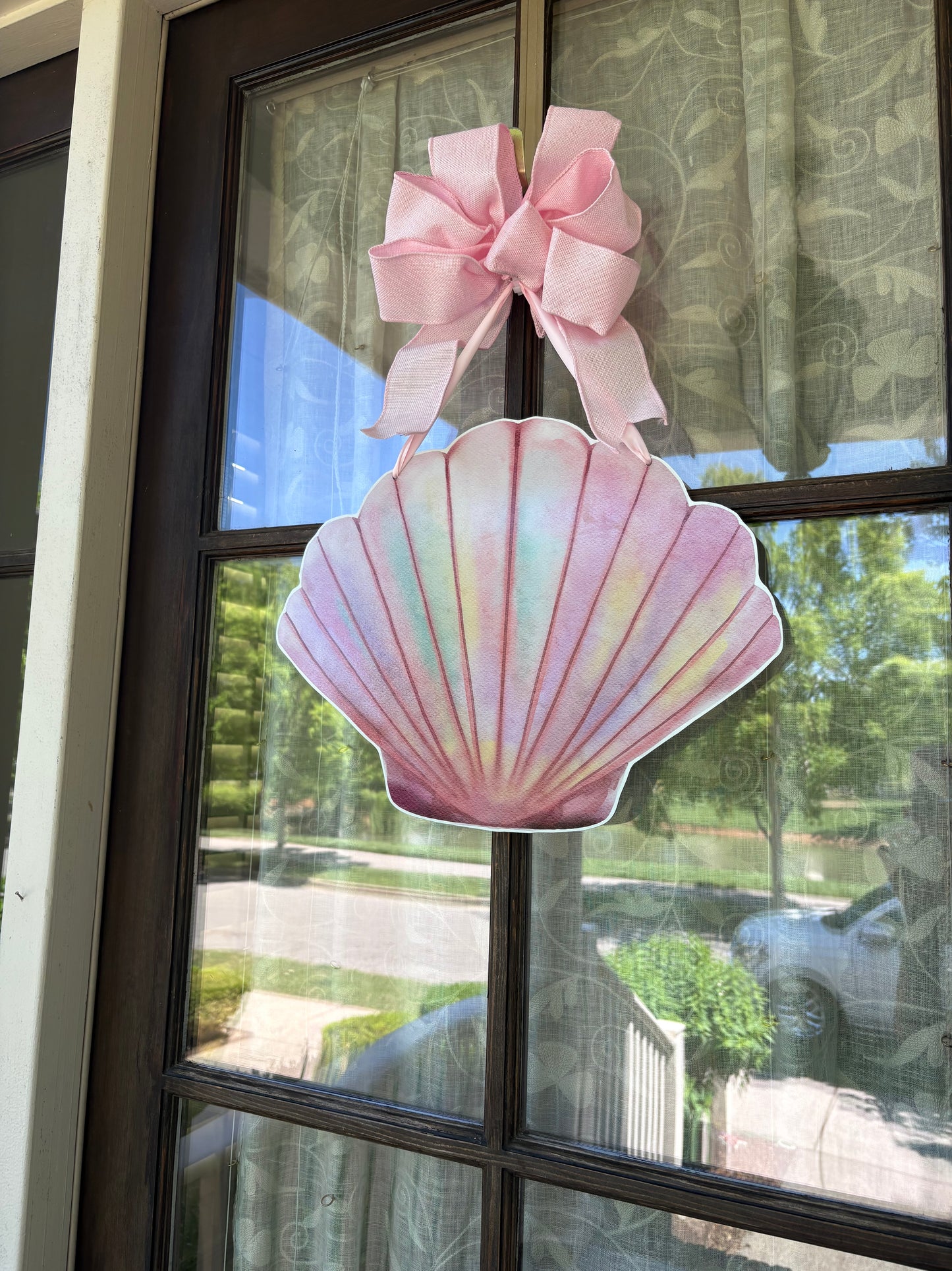 The Summer Seashell Hanger