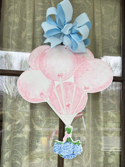 "Floating Floral Bouquet" Hanger