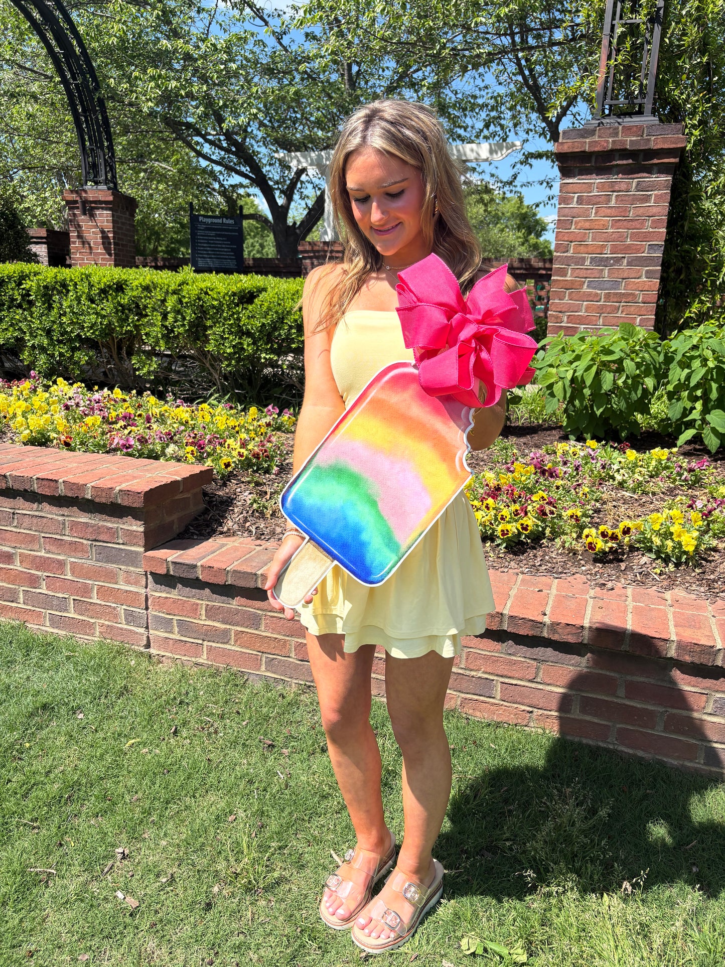 The Sunset Popsicle Hanger
