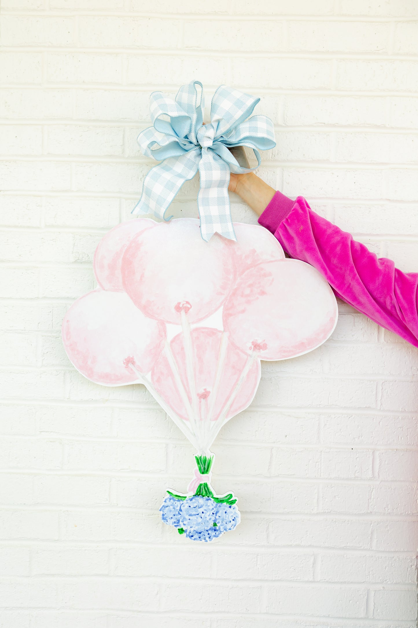 "Floating Floral Bouquet" Hanger