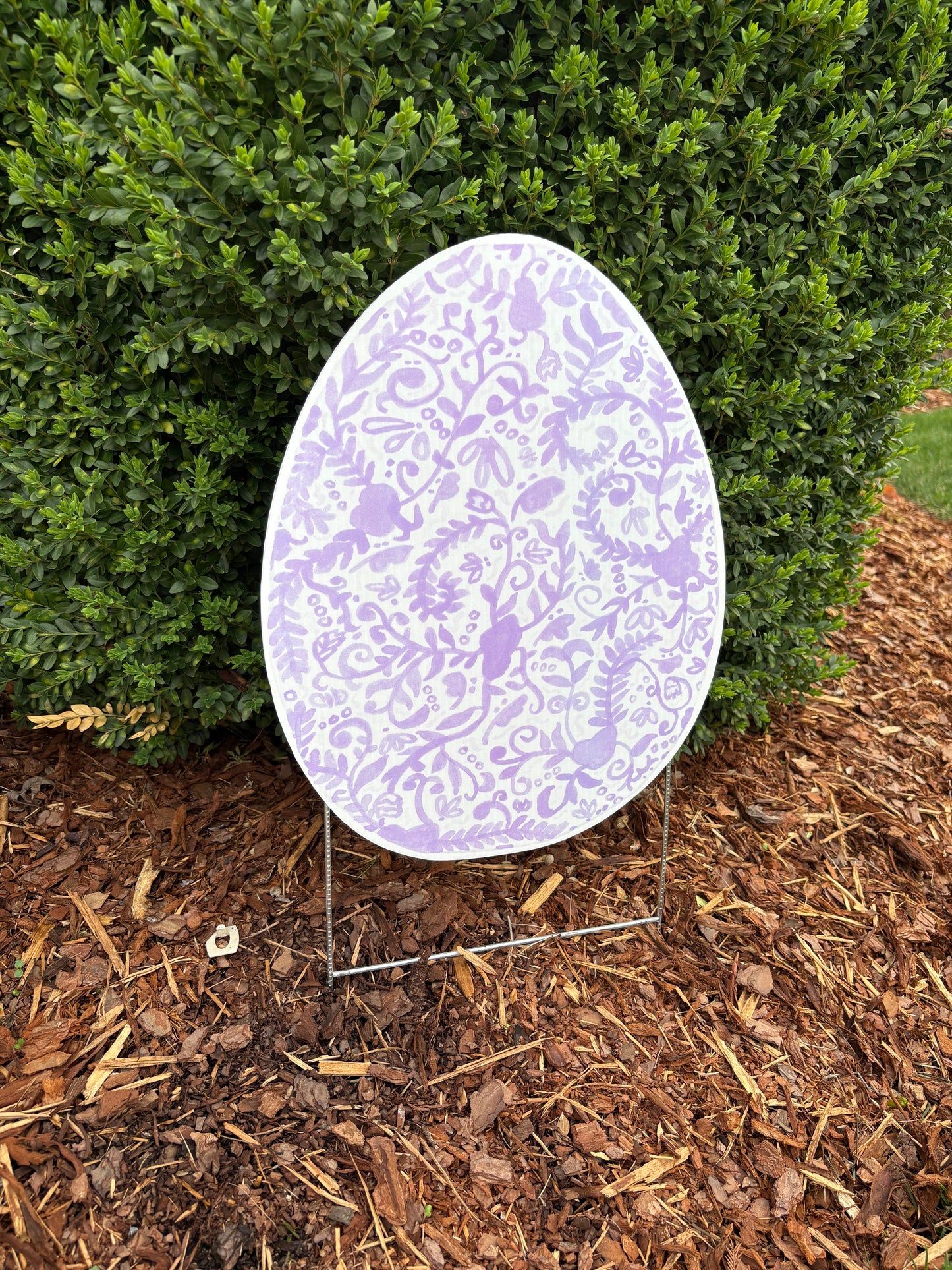Garden Egg Pot Stake