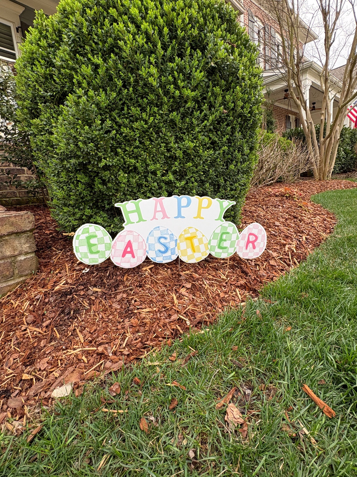 Happy Easter Pot Stake
