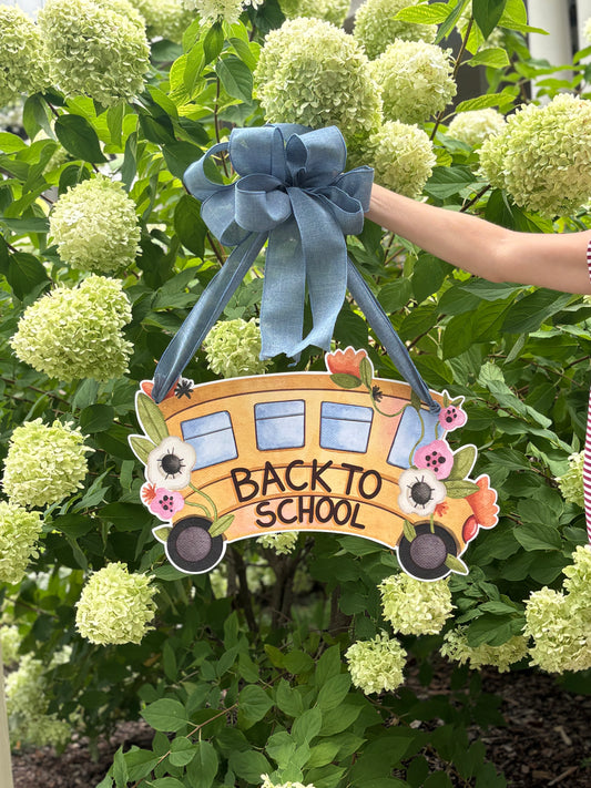 Back-to-School Bloom Hanger