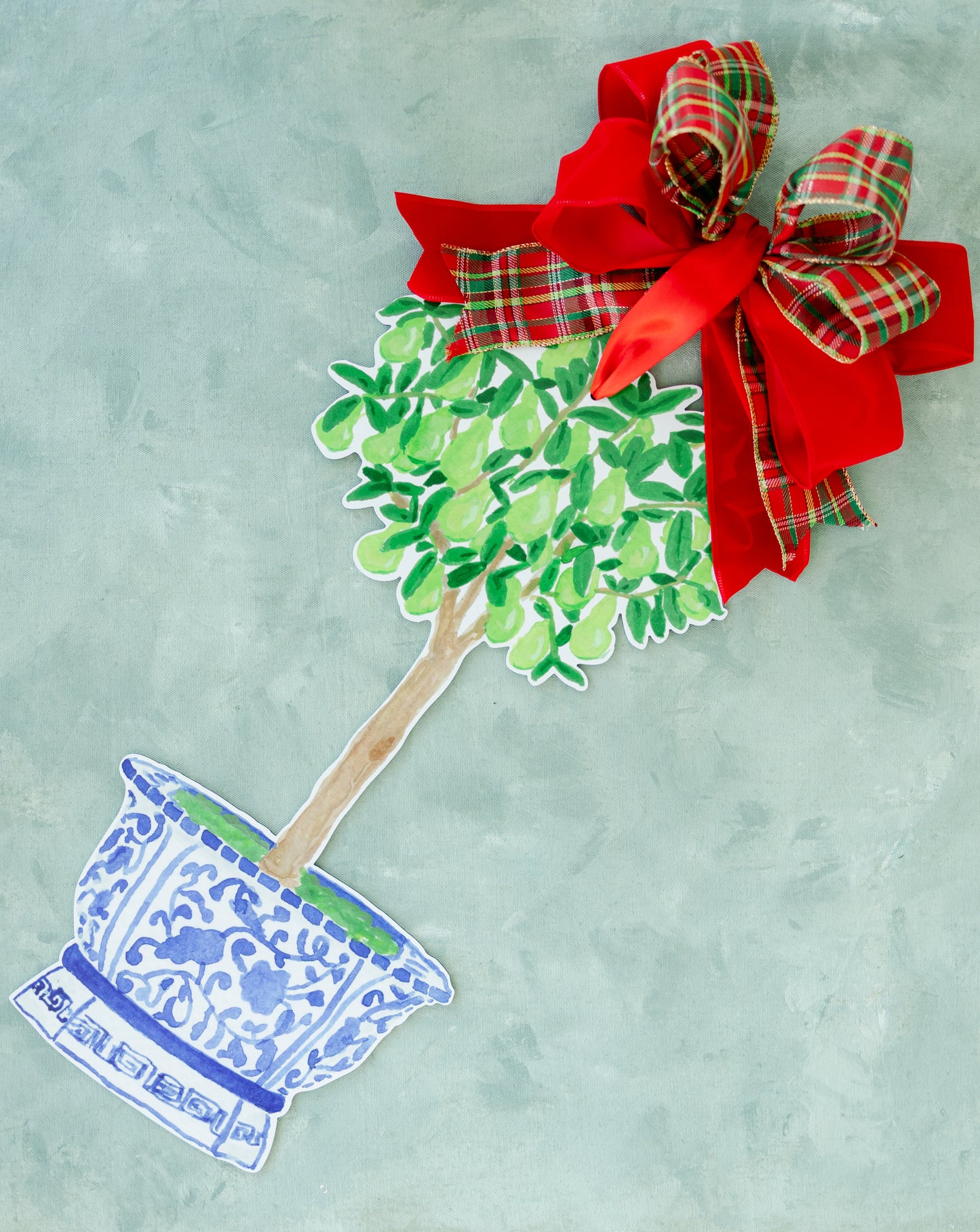 "Pear & Partridge" Pear Tree Hanger