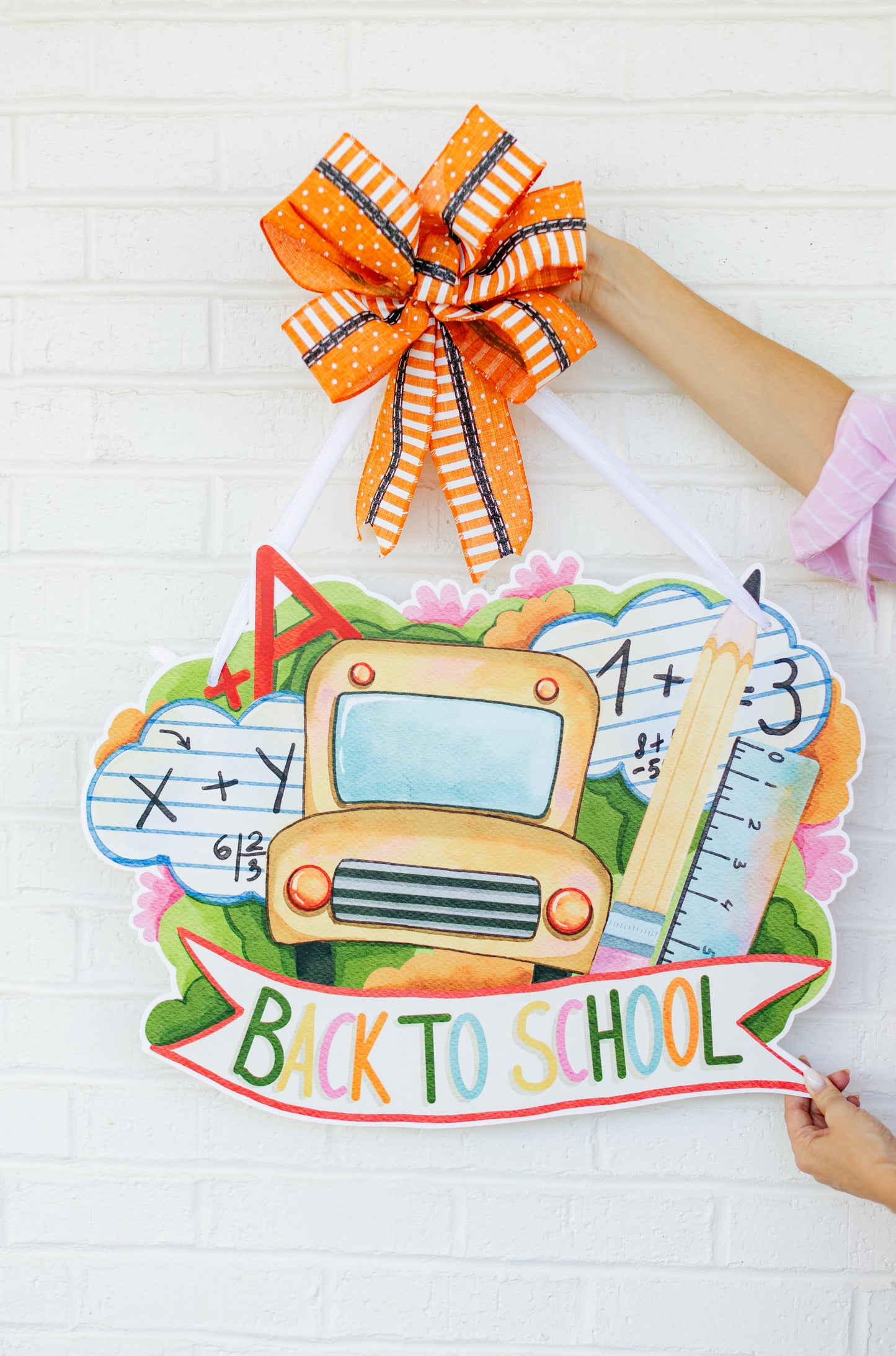Back-to-School Bus Hanger